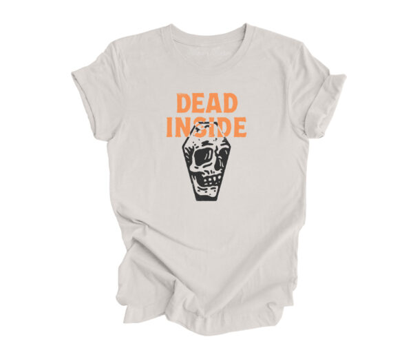 Dead Inside Retro T-Shirt | Vintage White Color | Made Retro