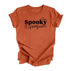 Spooky Season Retro T-Shirt | Heather Autumn Color | Made Retro