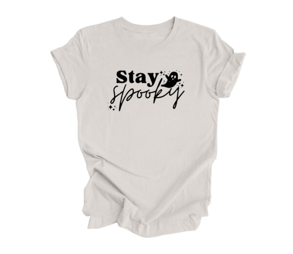 Stay Spooky Retro T-Shirt | Vintage White Color | Made Retro