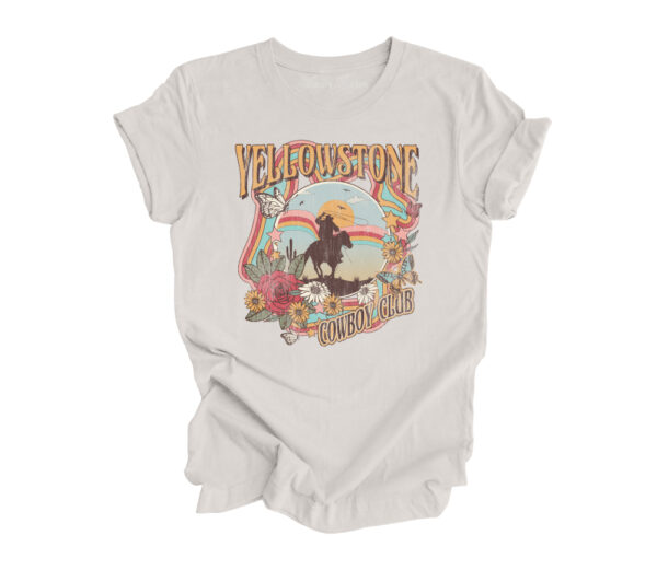 Yellowstone Cowboy T-Shirt | Vintage White Color | Made Retro