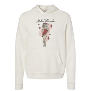 Mele Kalikimaka Retro Christmas Hoodie | Vintage White Color | Made Retro