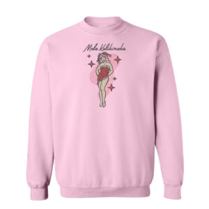 Mele Kalikimaka Christmas Sweatshirt | Light Pink Color | Made Retro