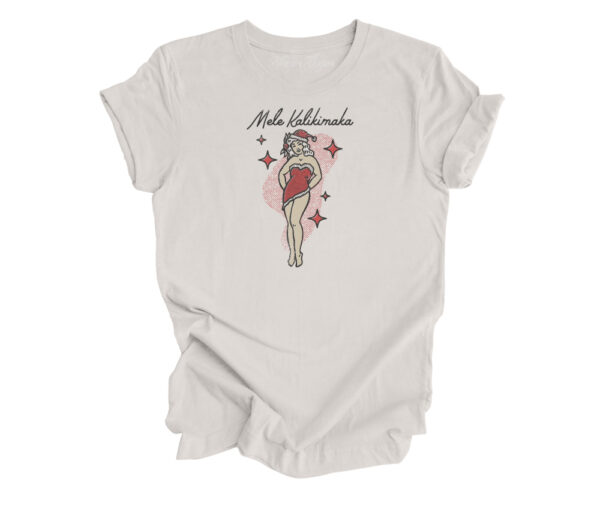 Mele Kalikimaka Christmas T-Shirt | Vintage White Color | Made Retro